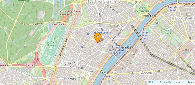 localisation de l'entreprise MADAME A RICHARD  PARIS