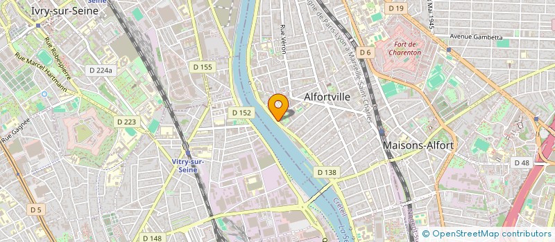 localisation de l'entreprise MADAME A SSATOU KONATE  ALFORTVILLE