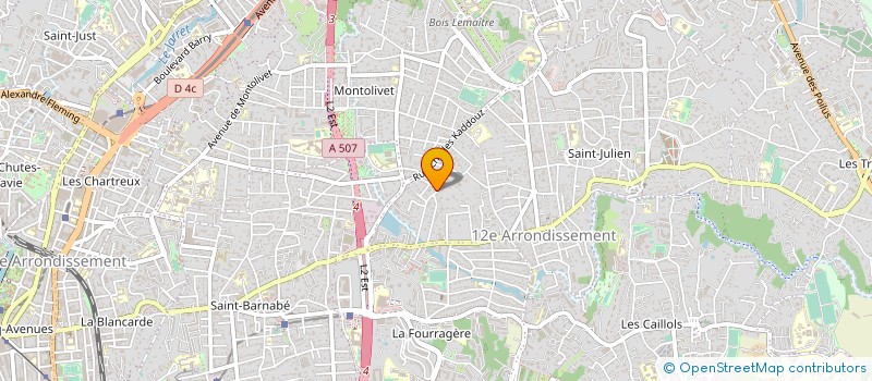 localisation de l'entreprise MADAME A TOMASINI à MARSEILLE