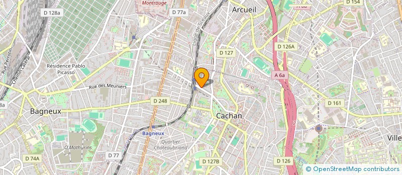 localisation de l'entreprise MADAME AALIYAH LAUTRIC-SIDILLIA  CACHAN