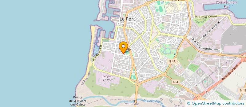 localisation de l'entreprise MADAME AALYHAH ANDRIANTSOLY à LE PORT