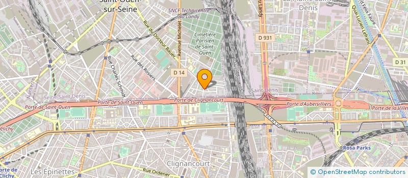 localisation de l'entreprise MADAME AATIDEL TRABELSI à SAINT-OUEN-SUR-SEINE