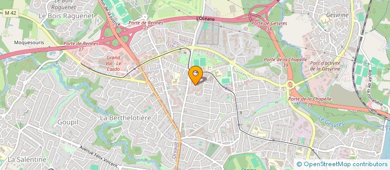 localisation de l'entreprise MADAME ABABACAR KHOUMA à NANTES
