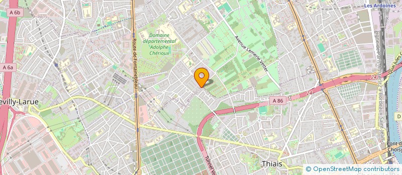 localisation de l'entreprise MADAME ABBASSIA ABDENNEBI  VITRY-SUR-SEINE