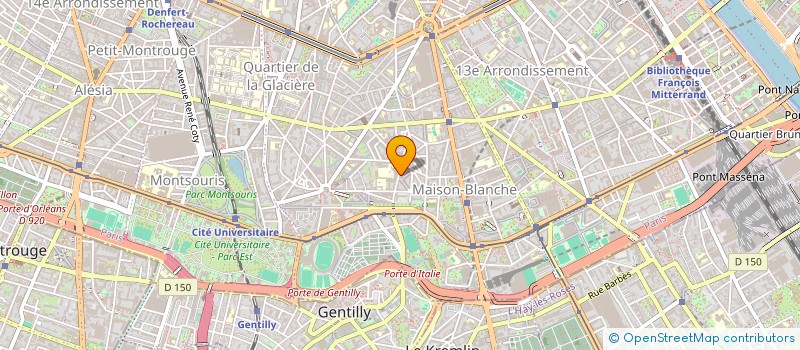 localisation de l'entreprise MADAME ABBE MBOLLO  PARIS