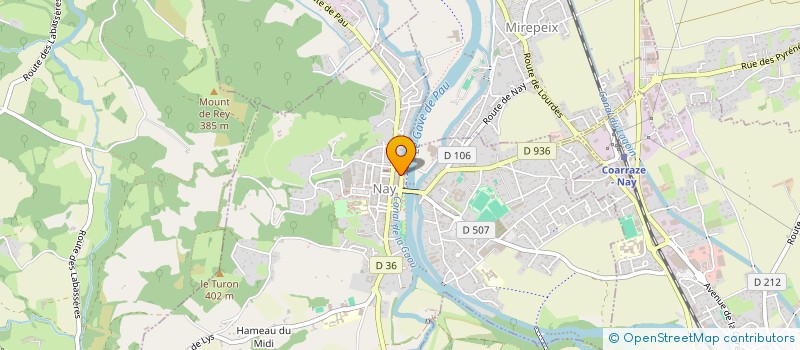 localisation de l'entreprise MADAME ABBES HAMIDI  NAY