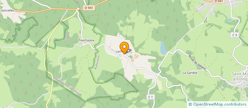localisation de l'entreprise MADAME ABBEY FUCHS à MOUTIER-ROZEILLE
