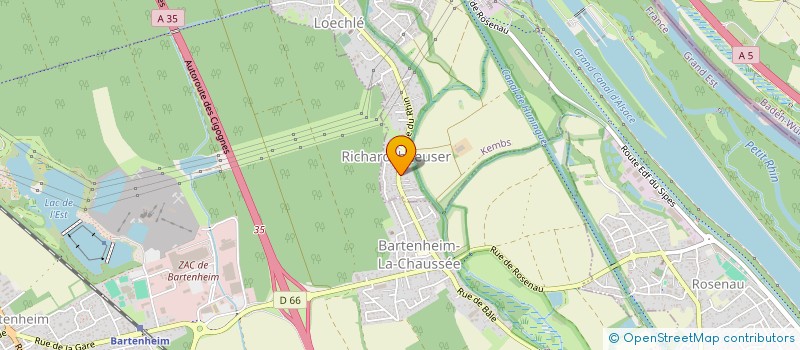 localisation de l'entreprise MADAME ABDEL MALEK ARIBI  KEMBS