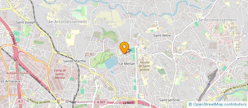 localisation de l'entreprise MADAME ABDELFETTAH HAMIROUN  MARSEILLE