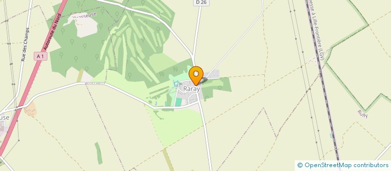 localisation de l'entreprise MADAME ABDELGHANI BELRHITRI  RARAY