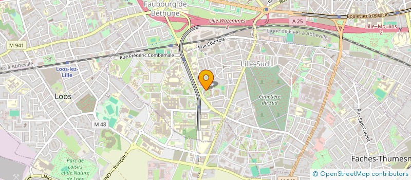 localisation de l'entreprise MADAME ABDELGHANI SAAIDY à LILLE
