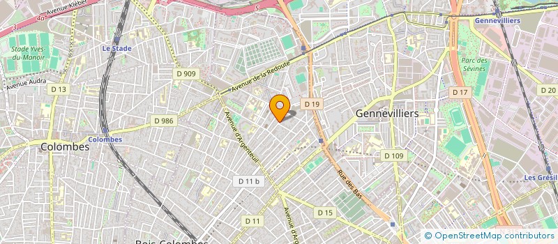localisation de l'entreprise MADAME ABDELKABIR LARBI  ASNIERES-SUR-SEINE