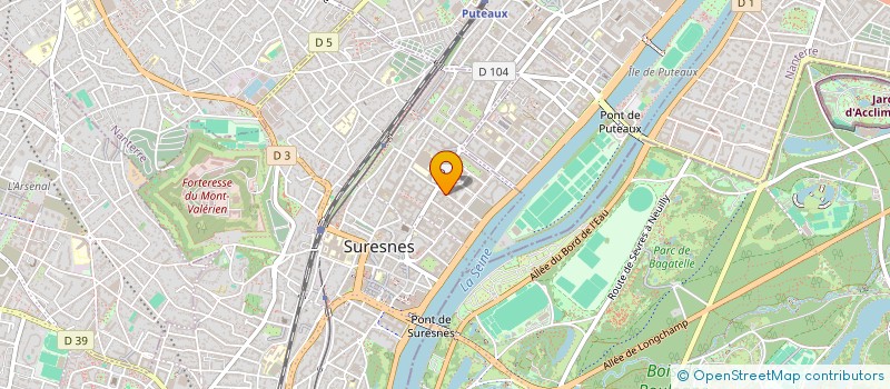 localisation de l'entreprise MADAME ABDELKHALEK MSALEK à SURESNES