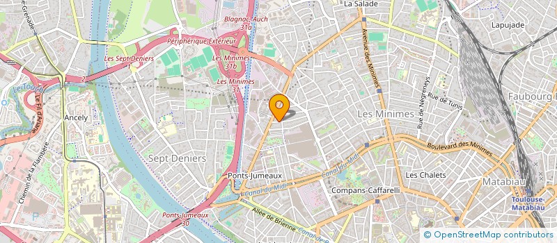 localisation de l'entreprise MADAME ABDERRAHMANE NEDJAM à TOULOUSE