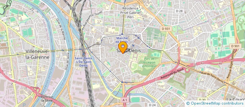 localisation de l'entreprise MADAME ABDESLEM SEDDIKI à SAINT-DENIS
