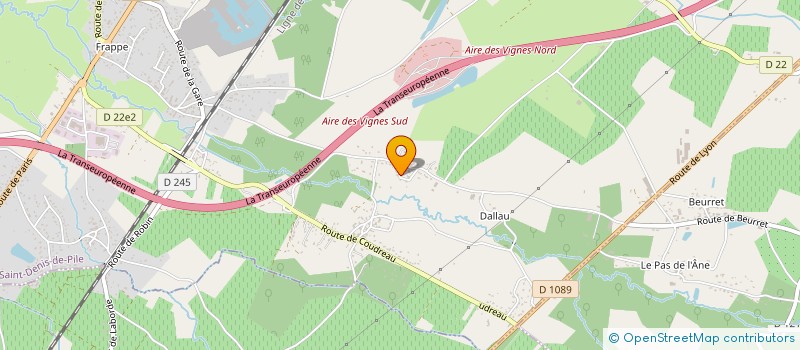 localisation de l'entreprise MADAME ABDNABI EL BASRI  SAINT-DENIS-DE-PILE