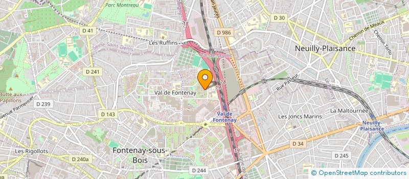 localisation de l'entreprise MADAME ABDOU NDIONE à FONTENAY-SOUS-BOIS