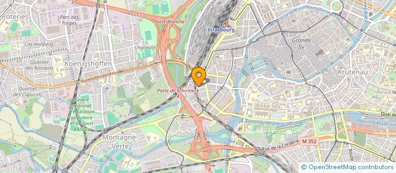 localisation de l'entreprise MADAME ABEER AL ASHKAR à STRASBOURG