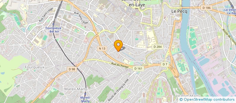 localisation de l'entreprise MADAME ABENA ADARKWAH YIADOM  SAINT-GERMAIN-EN-LAYE