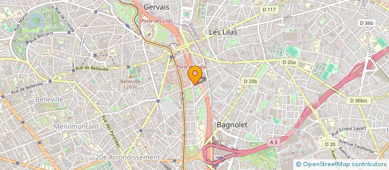 localisation de l'entreprise MADAME ABEYOSIWE BOUDIMA  PARIS