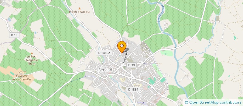 localisation de l'entreprise MADAME ABHA HAMED BEN AMAR  SERVIAN