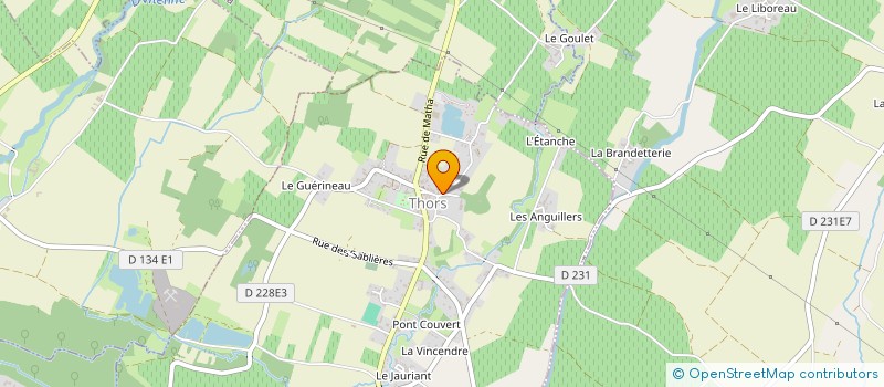 localisation de l'entreprise MADAME ABI-GAELLE LOPEZ  THORS