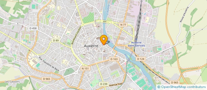 localisation de l'entreprise MADAME ABIBATU MUSTAFA à AUXERRE