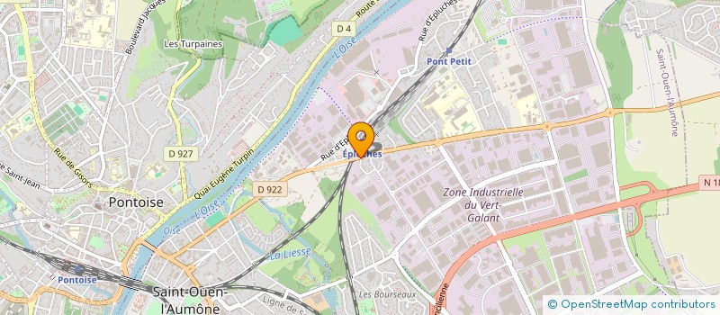 localisation de l'entreprise MADAME ABIBE REDZHEBOVA  SAINT-OUEN-L'AUMONE