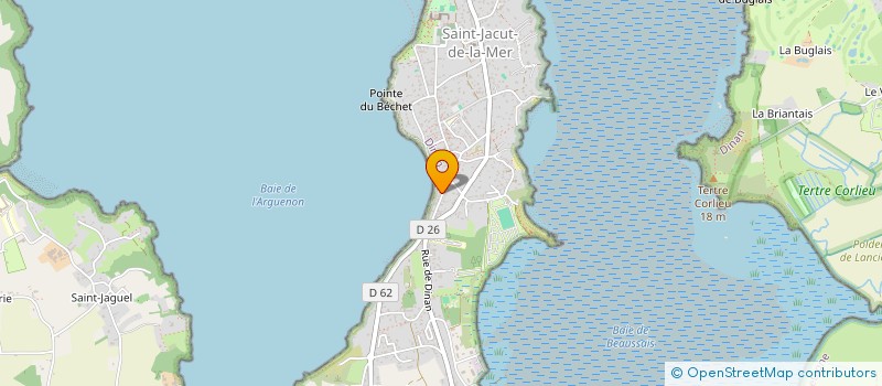 localisation de l'entreprise MADAME ABIGAEL BRISOU  SAINT-JACUT-DE-LA-MER