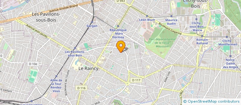localisation de l'entreprise MADAME ABIGAEL HADDAD à LE RAINCY