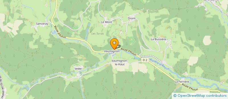 localisation de l'entreprise MADAME ABIGAELLE FORMAN  ANOST