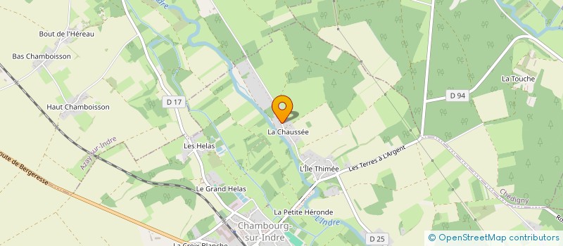 localisation de l'entreprise MADAME ABIGAELLE MARTEAU  CHAMBOURG-SUR-INDRE