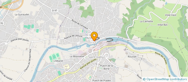 localisation de l'entreprise MADAME ABIGAELLE REY  ARTHES