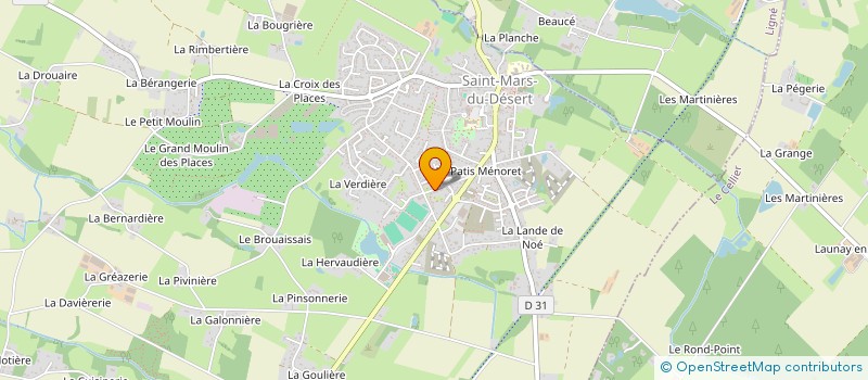 localisation de l'entreprise MADAME ABIGAELLE RONTARD  SAINT-MARS-DU-DESERT