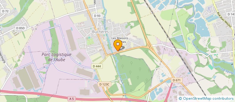 localisation de l'entreprise MADAME ABIGAELLE VAN DE CASTEELE  BUCHERES