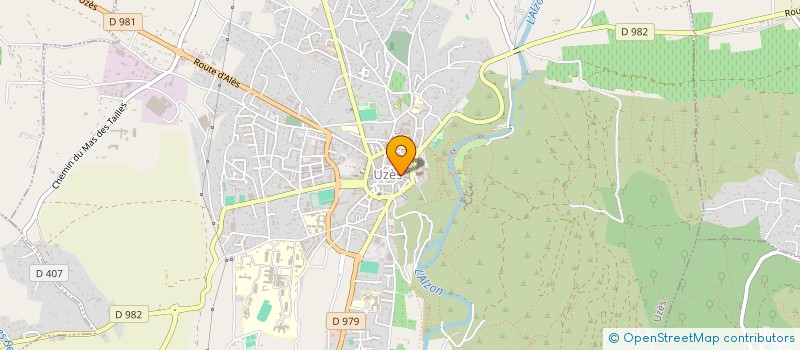 localisation de l'entreprise MADAME ABIGAIL ADAMSON  UZES