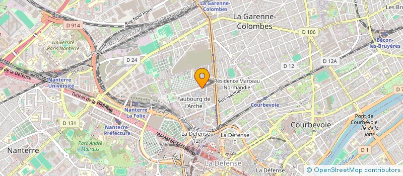 localisation de l'entreprise MADAME ABIGAIL ASHUN-SARPY à COURBEVOIE