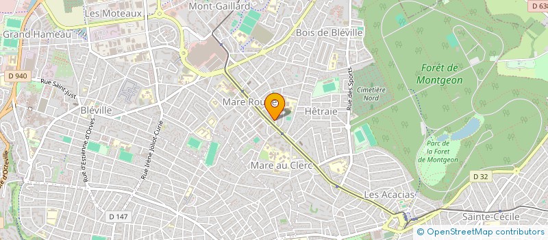 localisation de l'entreprise MADAME ABIGAIL COLIN  LE HAVRE