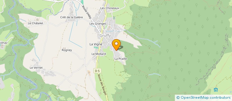 localisation de l'entreprise MADAME ABIGAIL DEBUT  GRUFFY