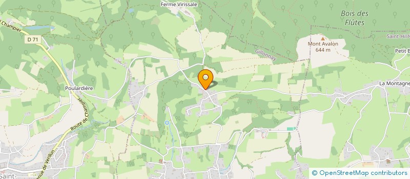 localisation de l'entreprise MADAME ABIGAIL FRATI  GILLONNAY