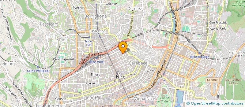 localisation de l'entreprise MADAME ABIGAIL LECOURT  NICE