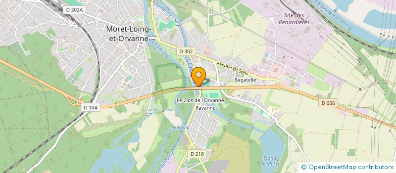 localisation de l'entreprise MADAME ABIGAIL LUKOKI  MORET-LOING-ET-ORVANNE