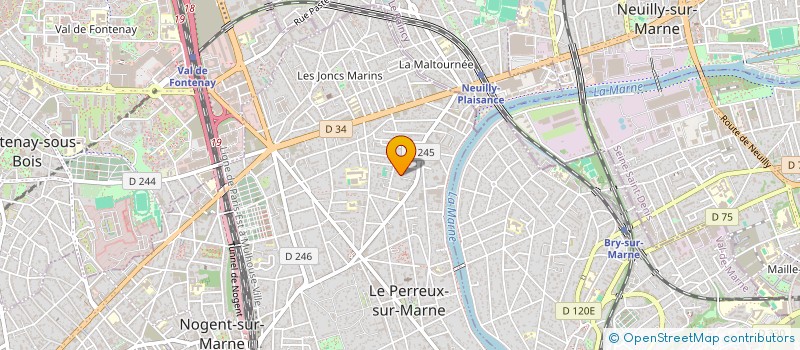 localisation de l'entreprise MADAME ABIGAIL NOEL à LE PERREUX-SUR-MARNE
