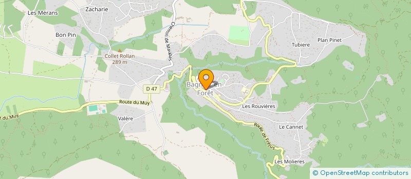localisation de l'entreprise MADAME ABIGAIL NORMAND à BAGNOLS-EN-FORET