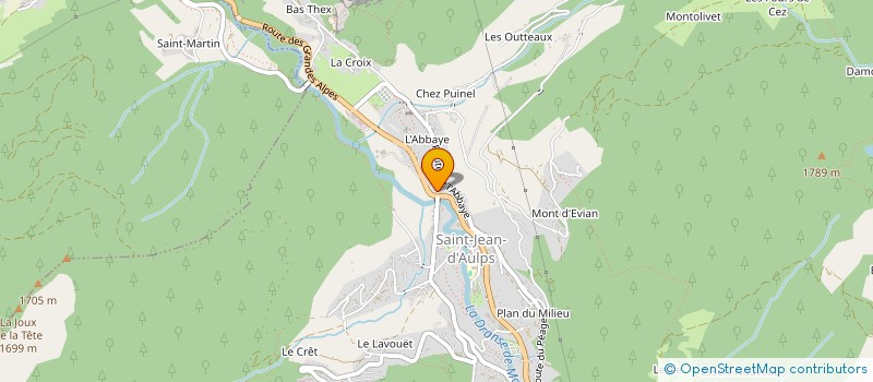 localisation de l'entreprise MADAME ABIGAIL ROELS  SAINT-JEAN-D'AULPS