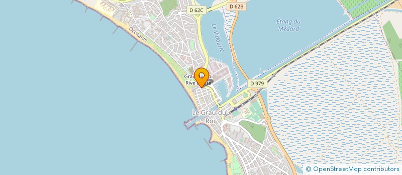 localisation de l'entreprise MADAME ABIGAIL VAYSSE  LE GRAU-DU-ROI