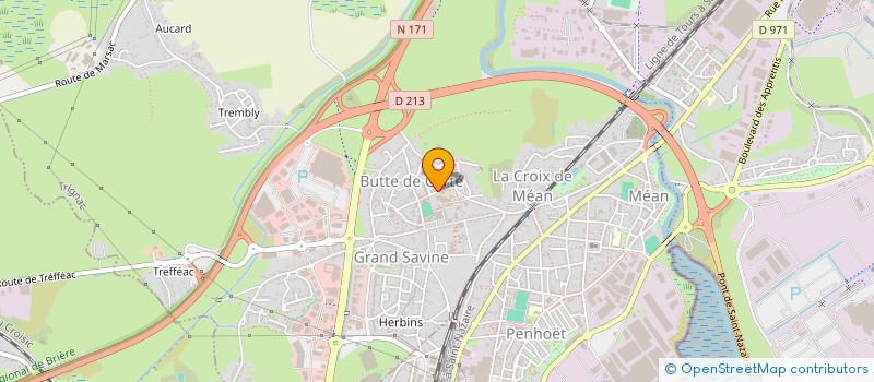 localisation de l'entreprise MADAME ABIMAEL ABIMAEL LUBINO  TRIGNAC