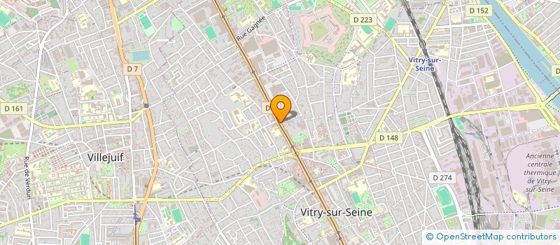 localisation de l'entreprise MADAME ABIR AL GHUZLAN  VITRY-SUR-SEINE