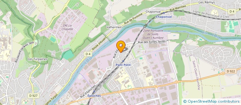 localisation de l'entreprise MADAME ABIR FAHMI à SAINT-OUEN-L'AUMONE