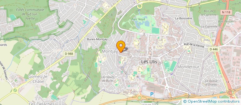localisation de l'entreprise MADAME ABIR ZHIOUA  LES ULIS